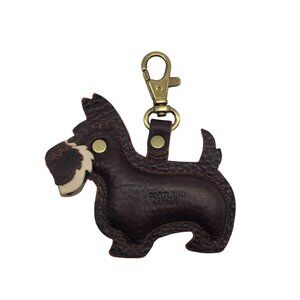 Portland Leather Goods Brown Leather Remy Purse Keychain